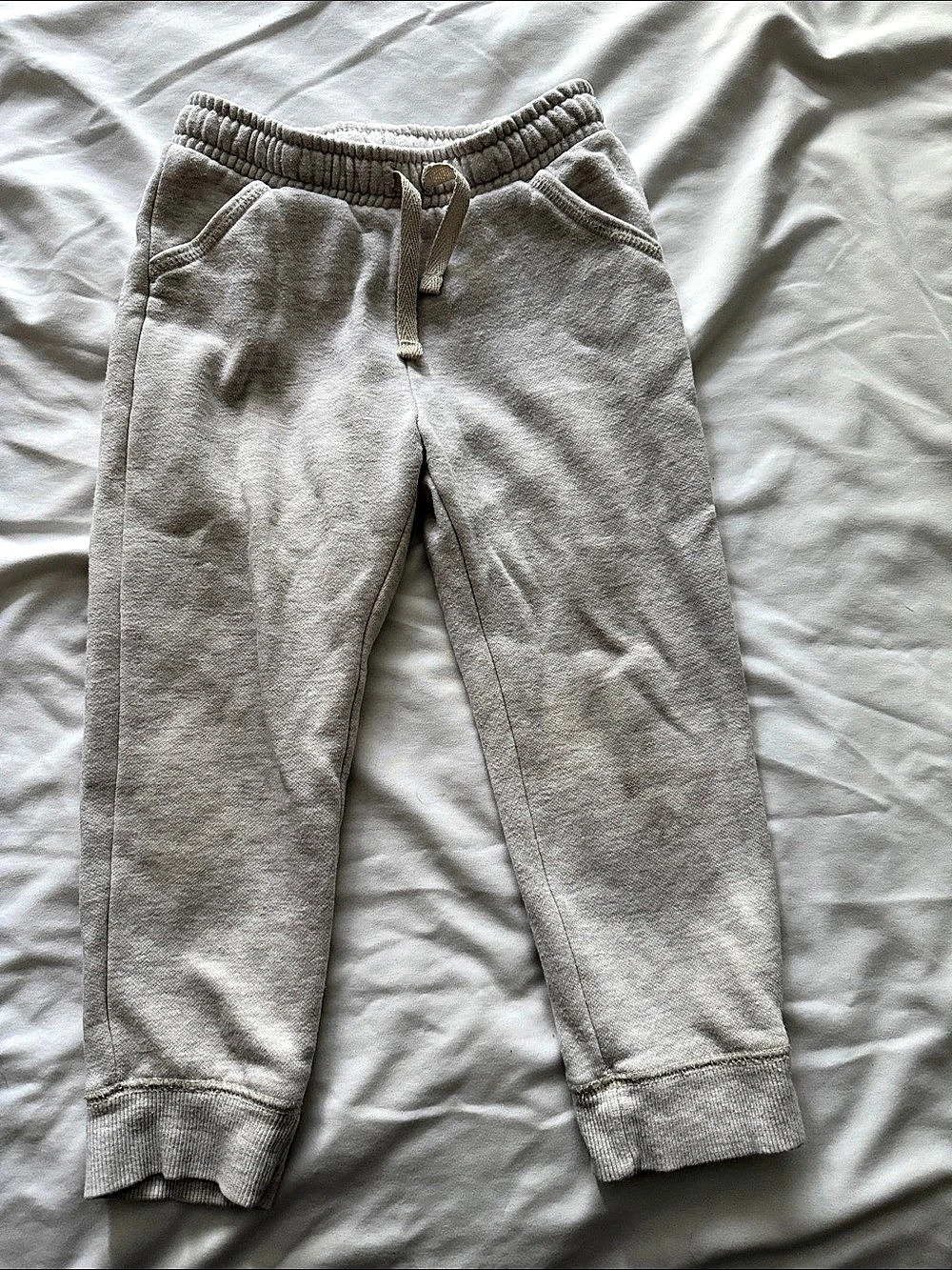 Kids Gray Jogger Sweatpants